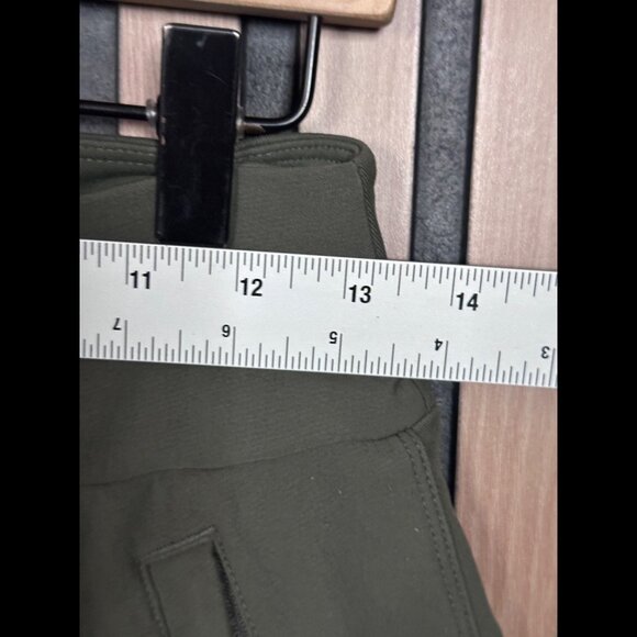 Athleta Leggings Small Womens Green Pocket Zip Cargo Joggers - Picture 4 of 8